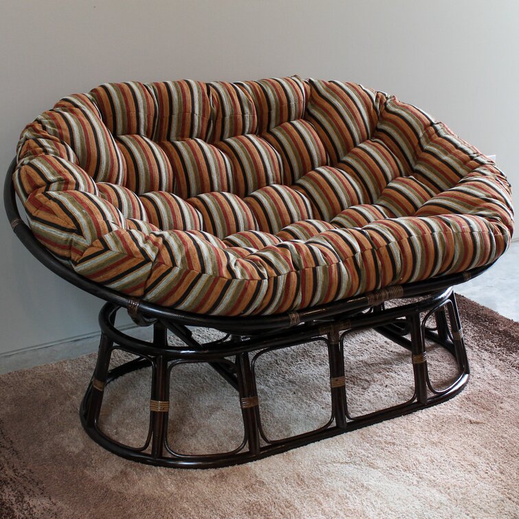 World Menagerie Lattin 63 00 Wide Tufted Papasan Chair Wayfair Canada   Lattin 63.00'' Wide Tufted Papasan Chair 